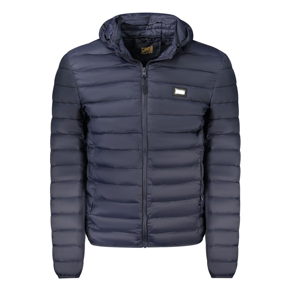 Blu Polyester Herrenjacke
