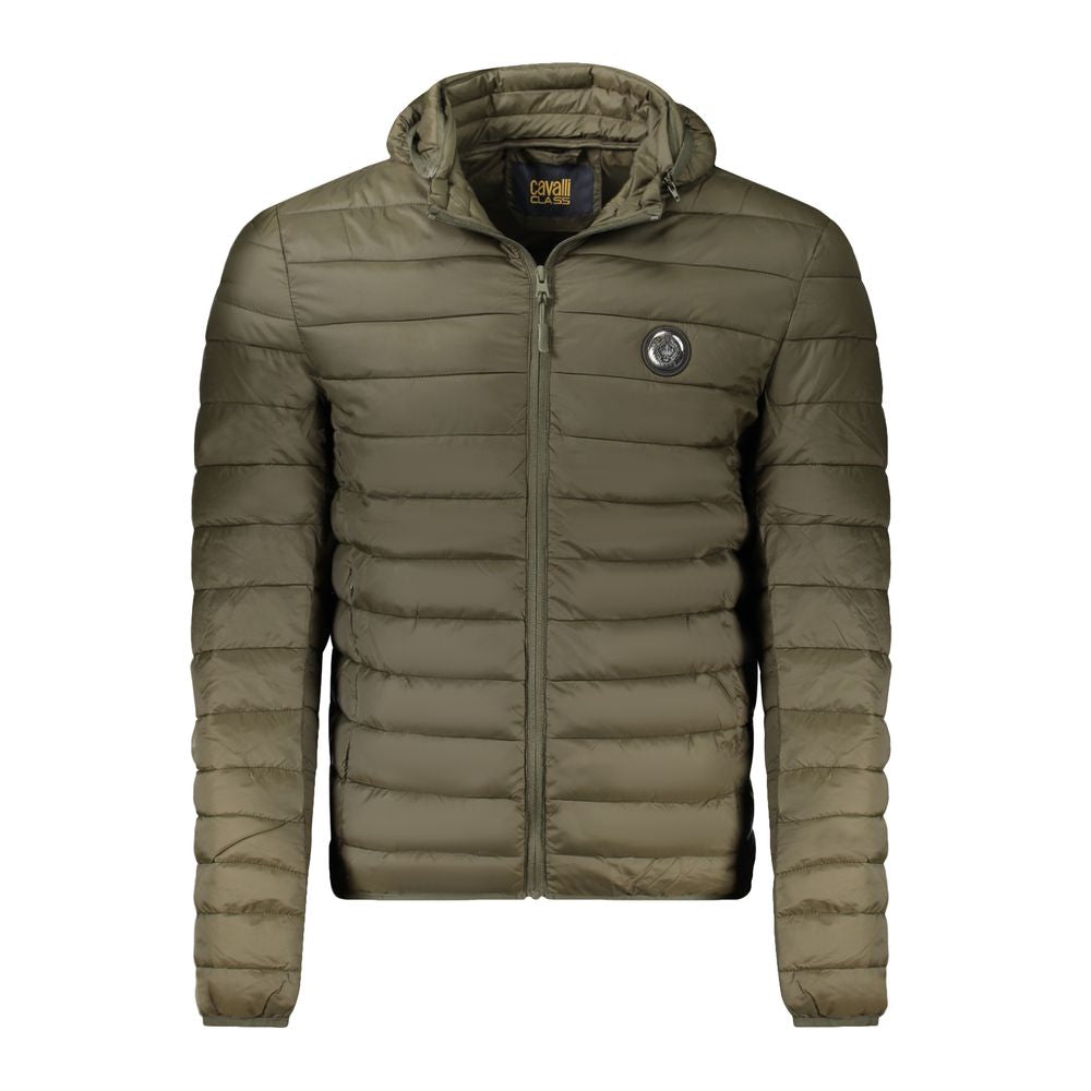 Grüner Parka aus Polyester