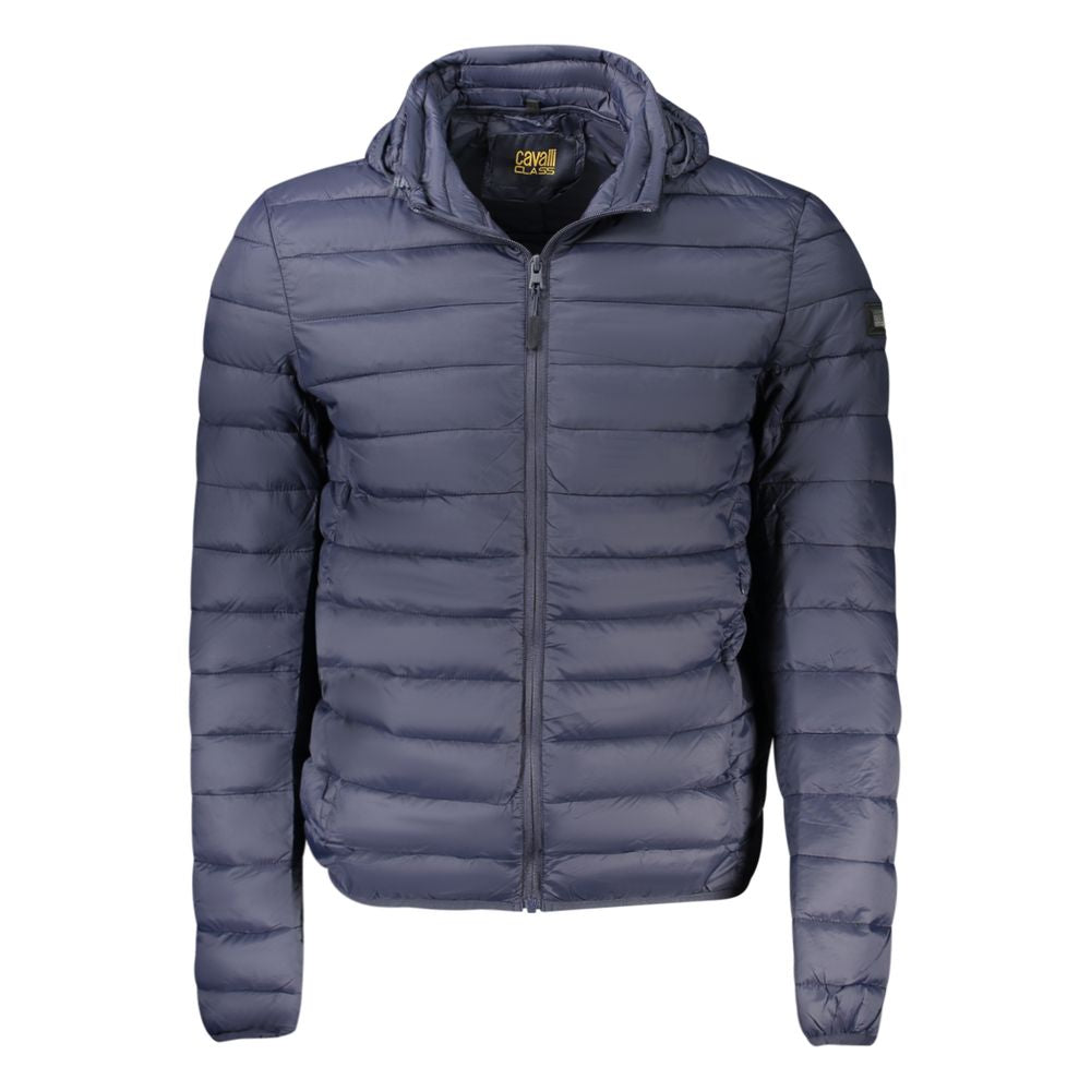 Blu Polyester Herrenjacke