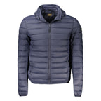 Blu Polyester Herrenjacke