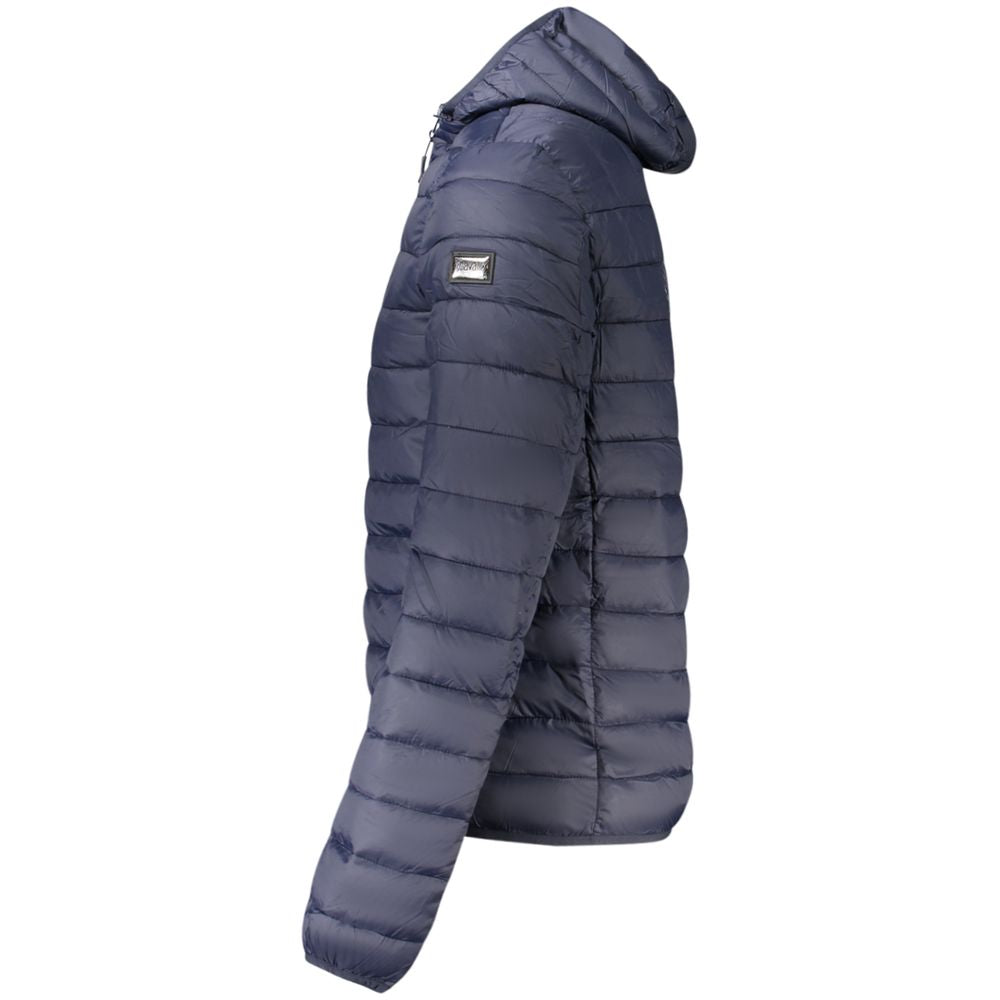 Blu Polyester Herrenjacke