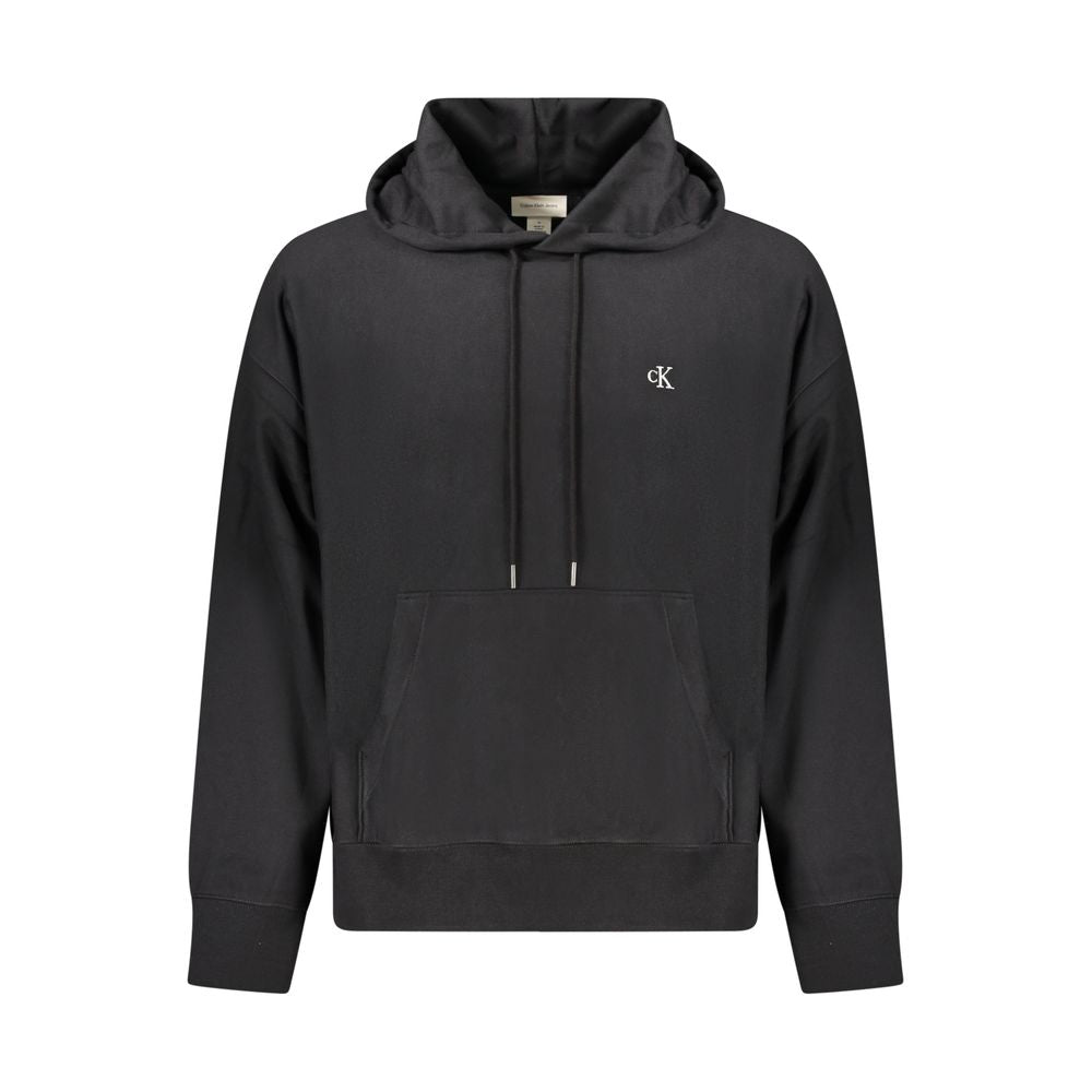 Schwarzer Baumwoll-Herren-Sweatshirt