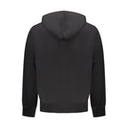 Schwarzer Baumwoll-Herren-Sweatshirt