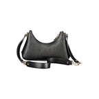 Schwarze Handtasche aus Polyethylen