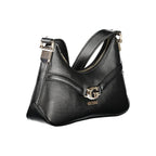 Schwarze Handtasche aus Polyethylen