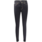 Blaue Baumwolljeans aus Denim