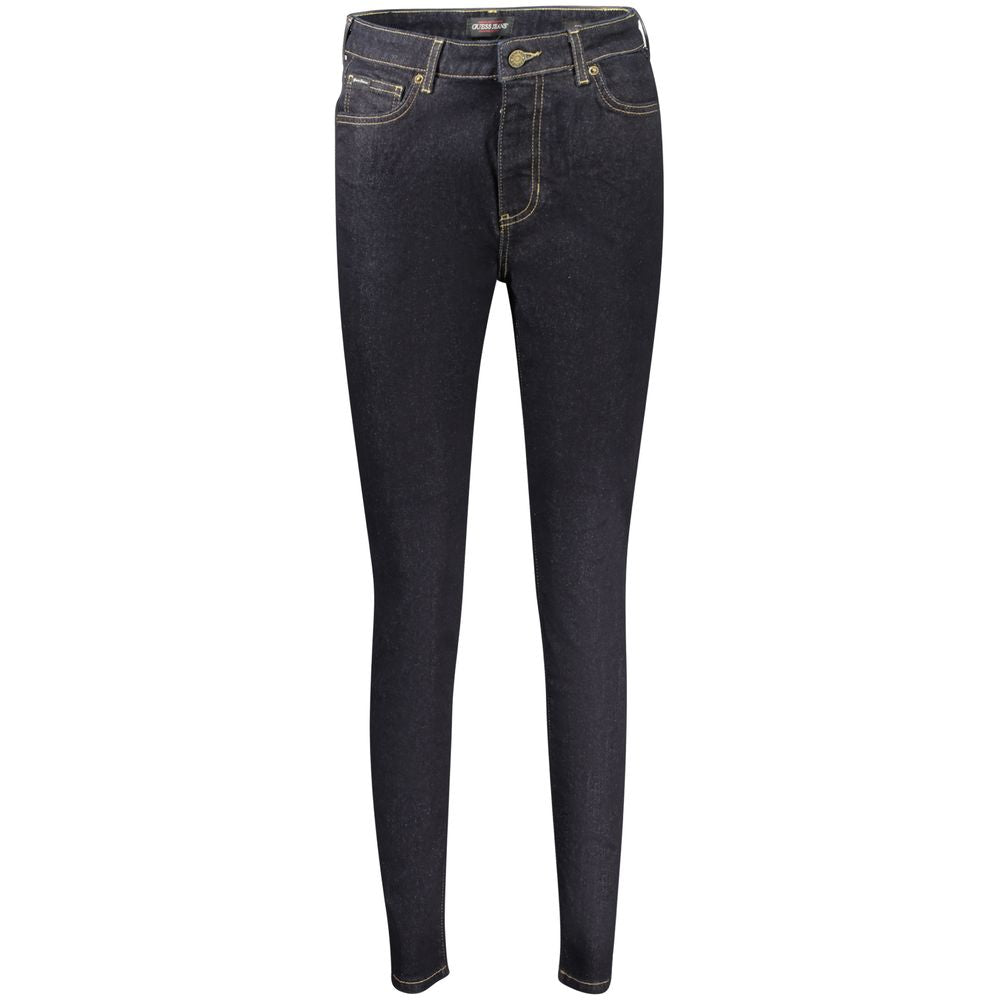 Blaue Baumwolljeans aus Denim