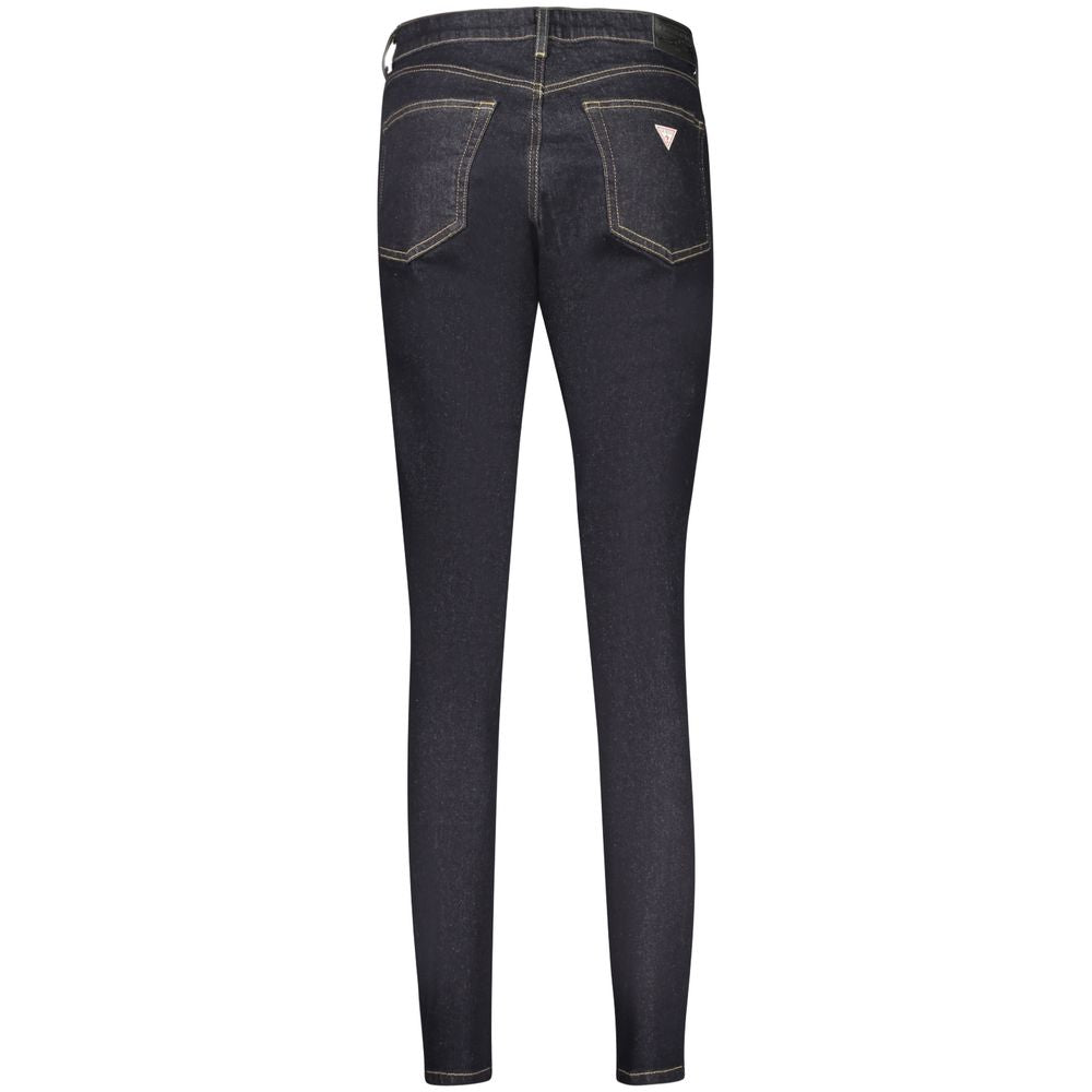 Blaue Baumwolljeans aus Denim