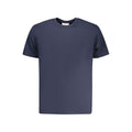 Blaues Baumwoll-T-Shirt für Herren
