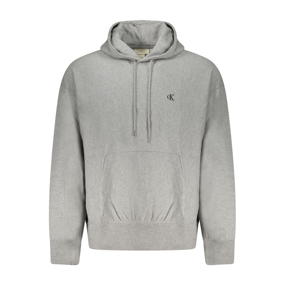 Grauer Baumwoll-Sweatshirt für Herren