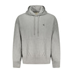 Grauer Baumwoll-Sweatshirt für Herren