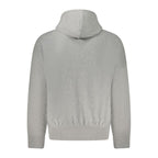 Grauer Baumwoll-Sweatshirt für Herren