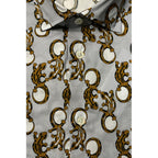Baumwollhemd mit Fantasieprint