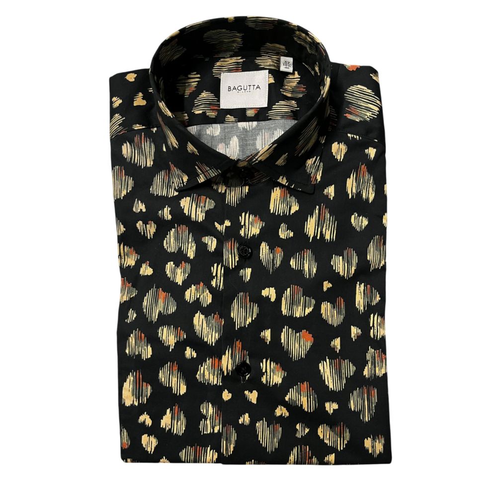 Baumwollhemd mit Fantasieprint