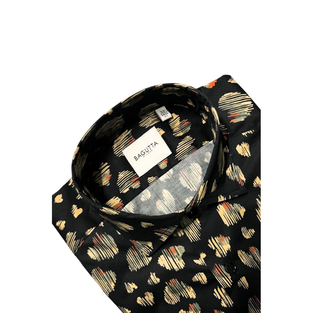 Baumwollhemd mit Fantasieprint