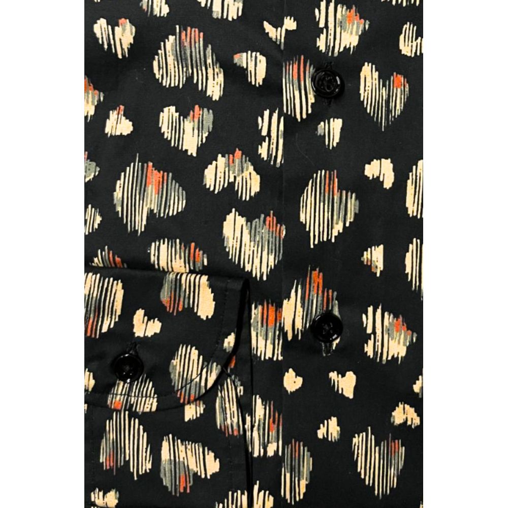 Baumwollhemd mit Fantasieprint