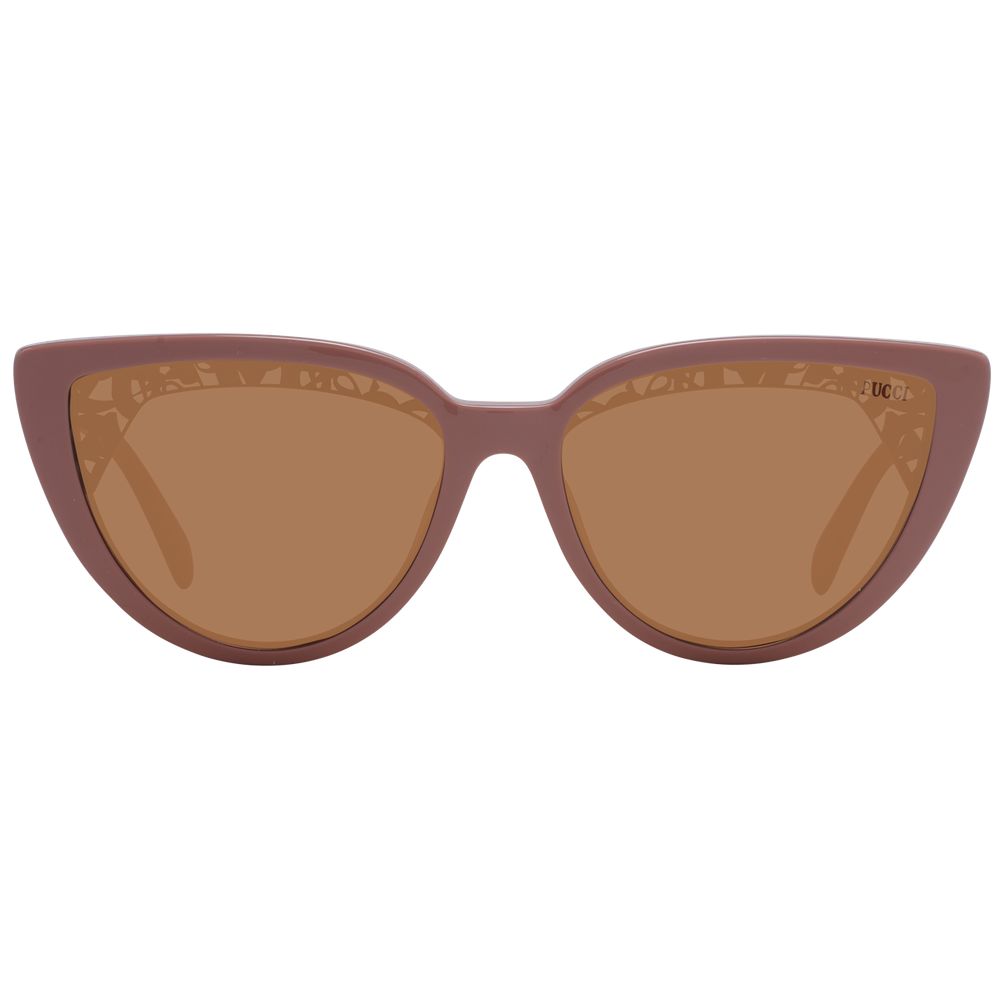 Rosa Sonnenbrille aus Kunststoff