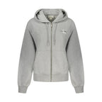 Grauer Baumwoll-Sweatshirt