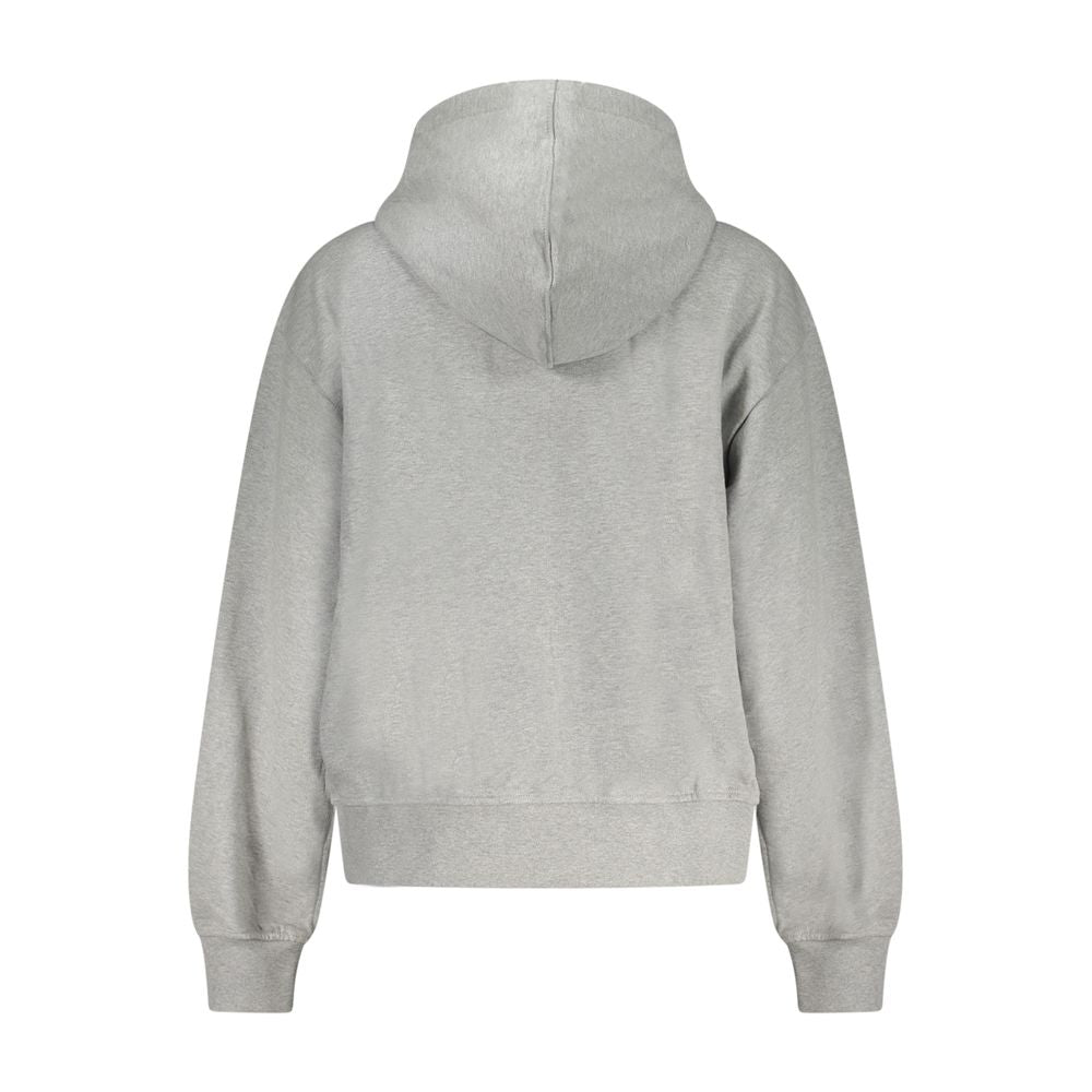 Grauer Baumwoll-Sweatshirt