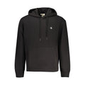 Schwarzer Baumwoll-Sweatshirt