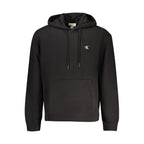 Schwarzer Baumwoll-Sweatshirt