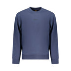 Blaues Baumwoll-Sweatshirt für Herren