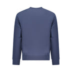 Blaues Baumwoll-Sweatshirt für Herren