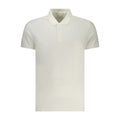 Bianco Baumwoll-Herrenpoloshirt