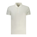 Bianco Baumwoll-Herrenpoloshirt