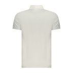 Bianco Baumwoll-Herrenpoloshirt