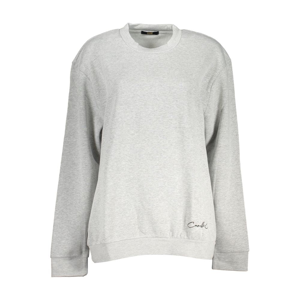 Graues Baumwoll-Sweatshirt