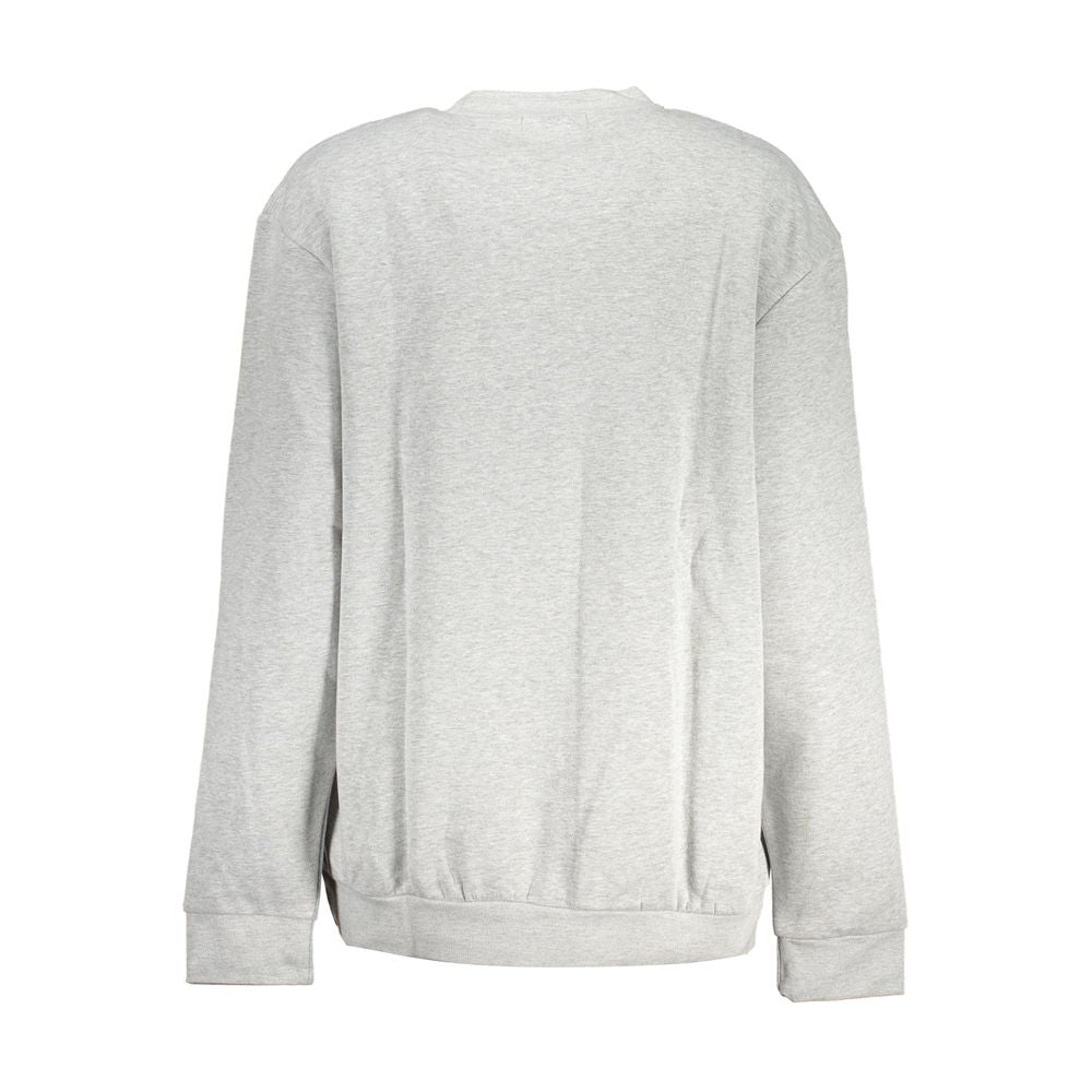 Graues Baumwoll-Sweatshirt