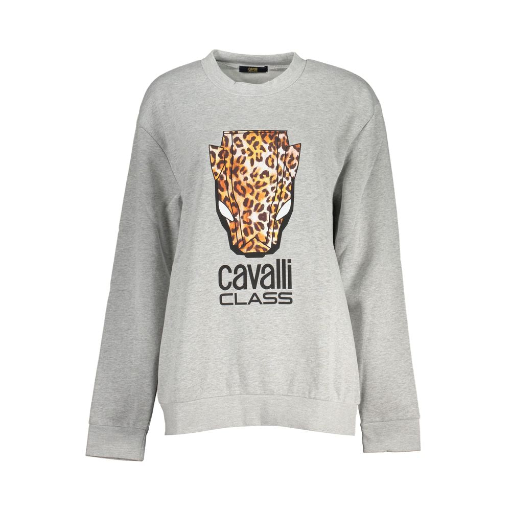 Graues Baumwoll-Sweatshirt