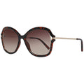 Braune Sonnenbrille aus Kunststoff 1019669