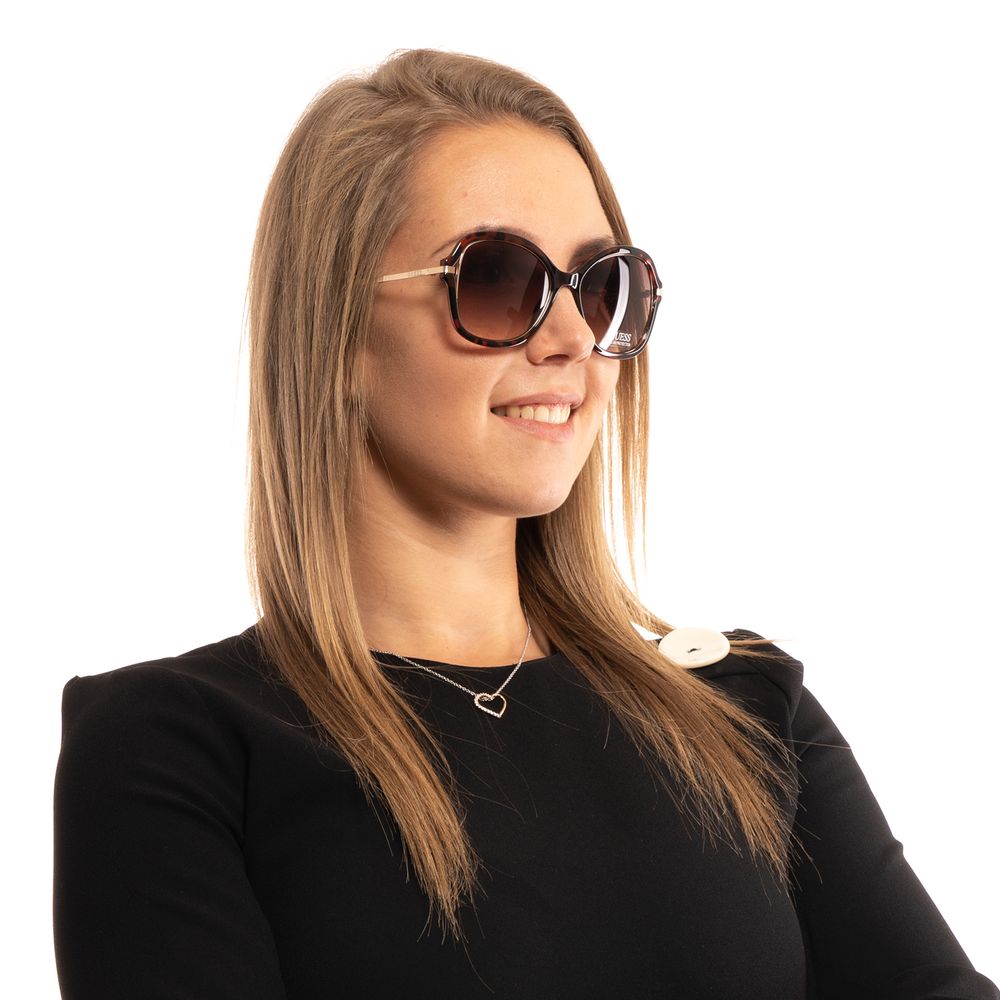 Braune Sonnenbrille aus Kunststoff 1019669