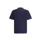 Blaues Baumwoll-T-Shirt