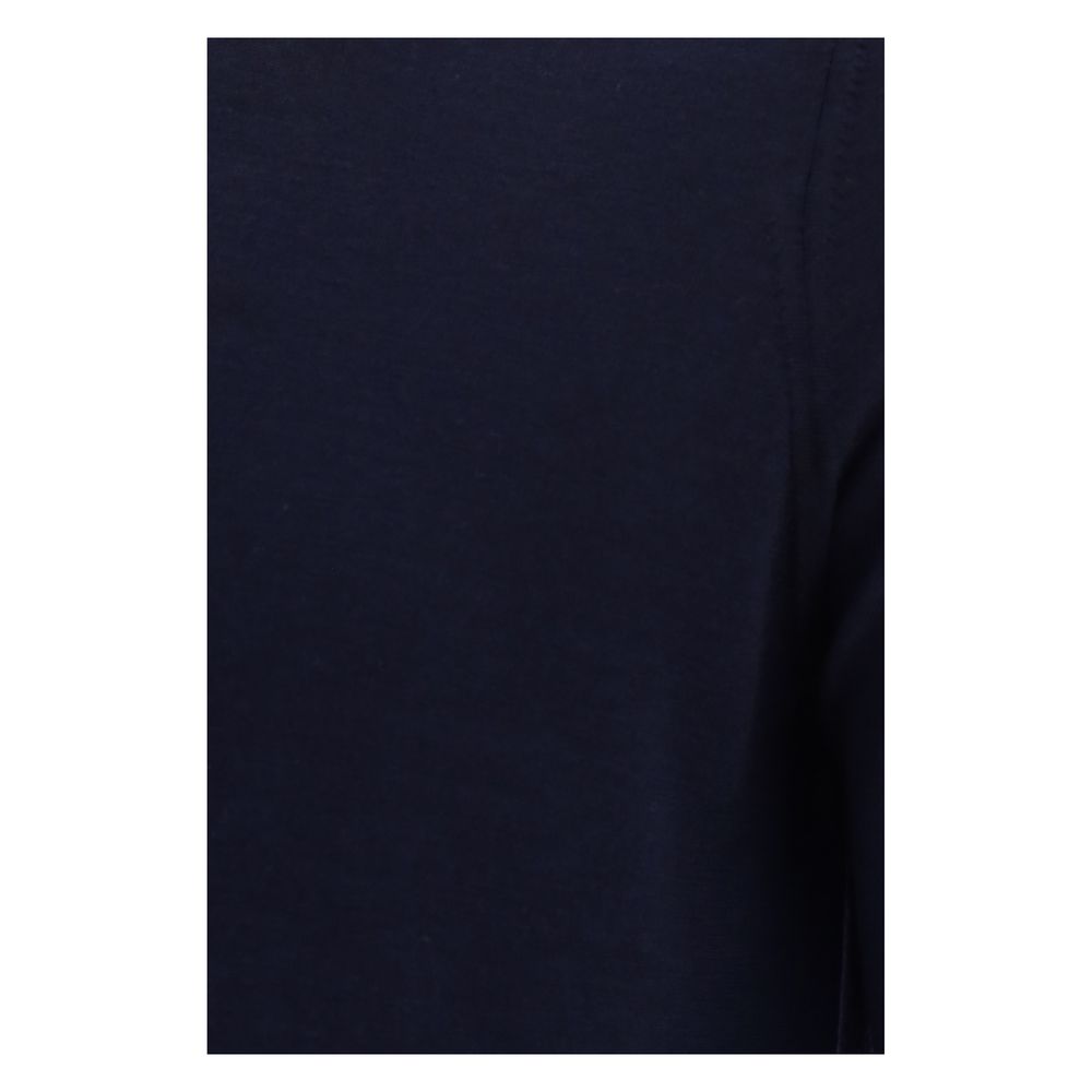 Blauer Wollpullover Oves Aries
