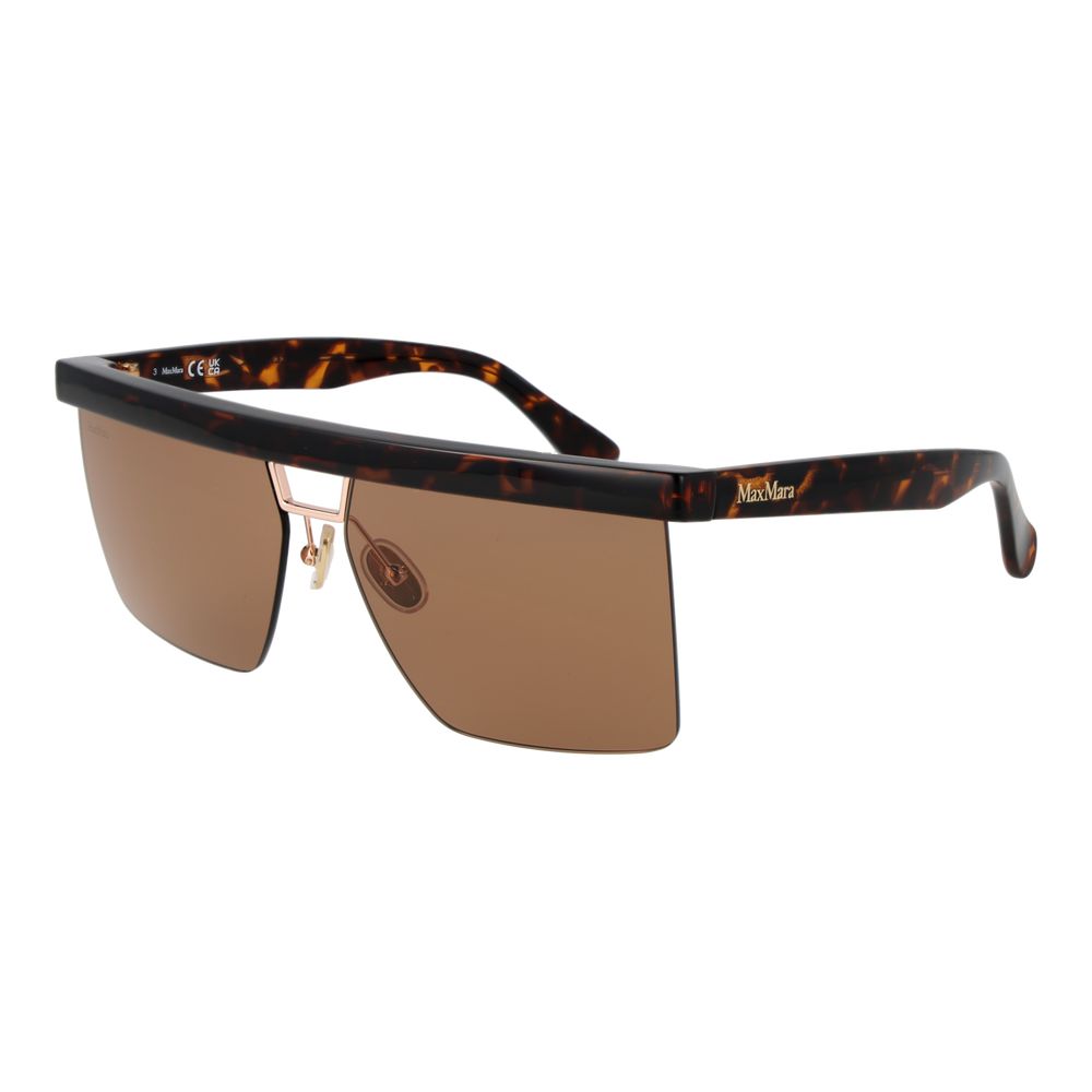 Braune Sonnenbrille aus Kunststoff 1062234