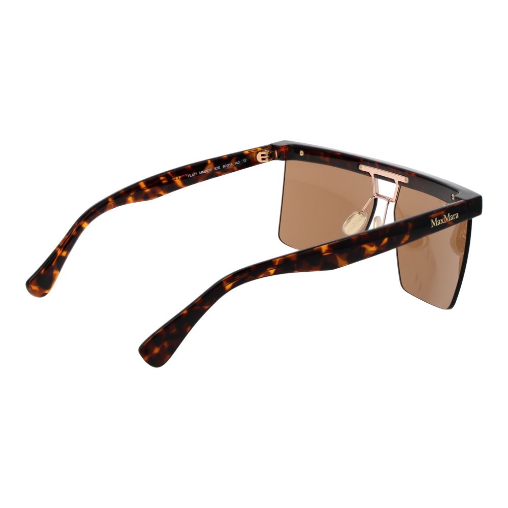 Braune Sonnenbrille aus Kunststoff 1062234