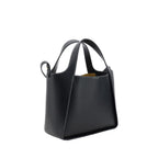 Schwarze Schultertasche aus Polyamid