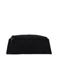 Schwarzer Rucksack aus Stoff