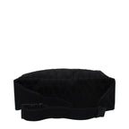 Schwarzer Rucksack aus Stoff
