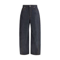 Blaue Baumwolljeans Denim