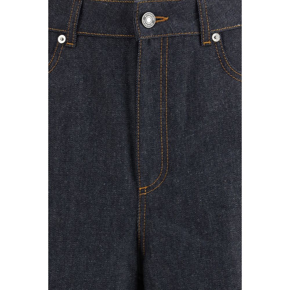 Blaue Baumwolljeans Denim