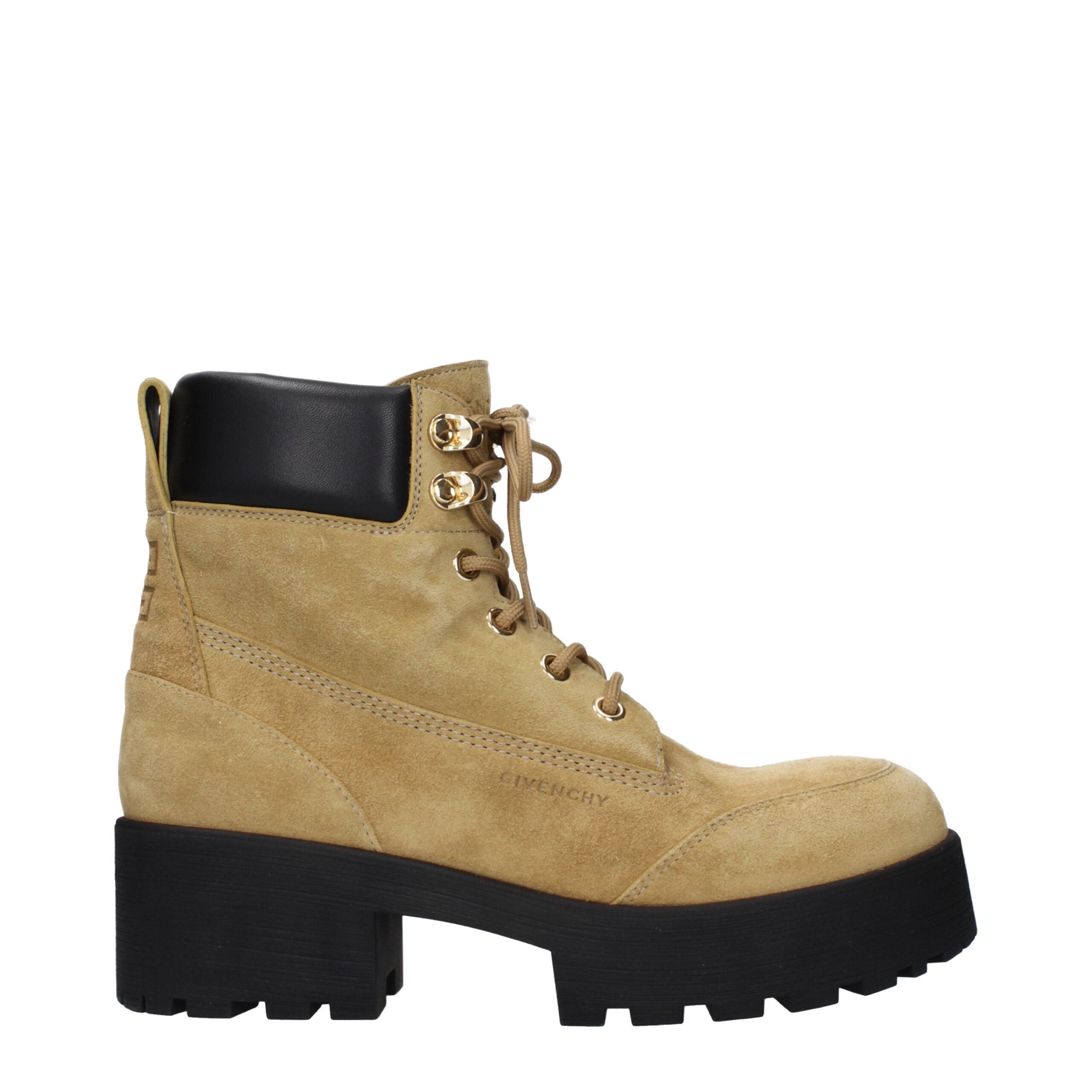 Braune Lederstiefeletten