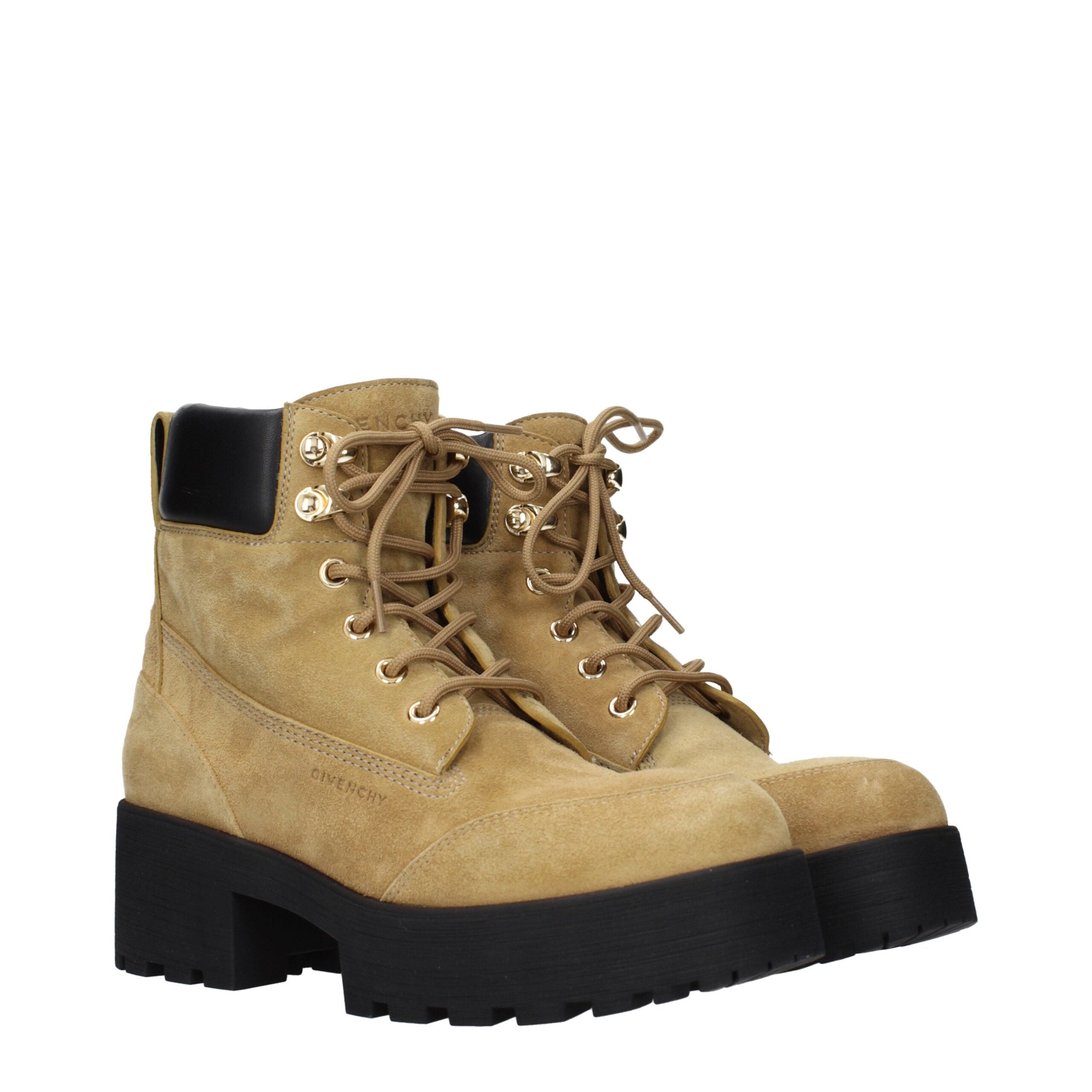 Braune Lederstiefeletten