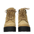Braune Lederstiefeletten