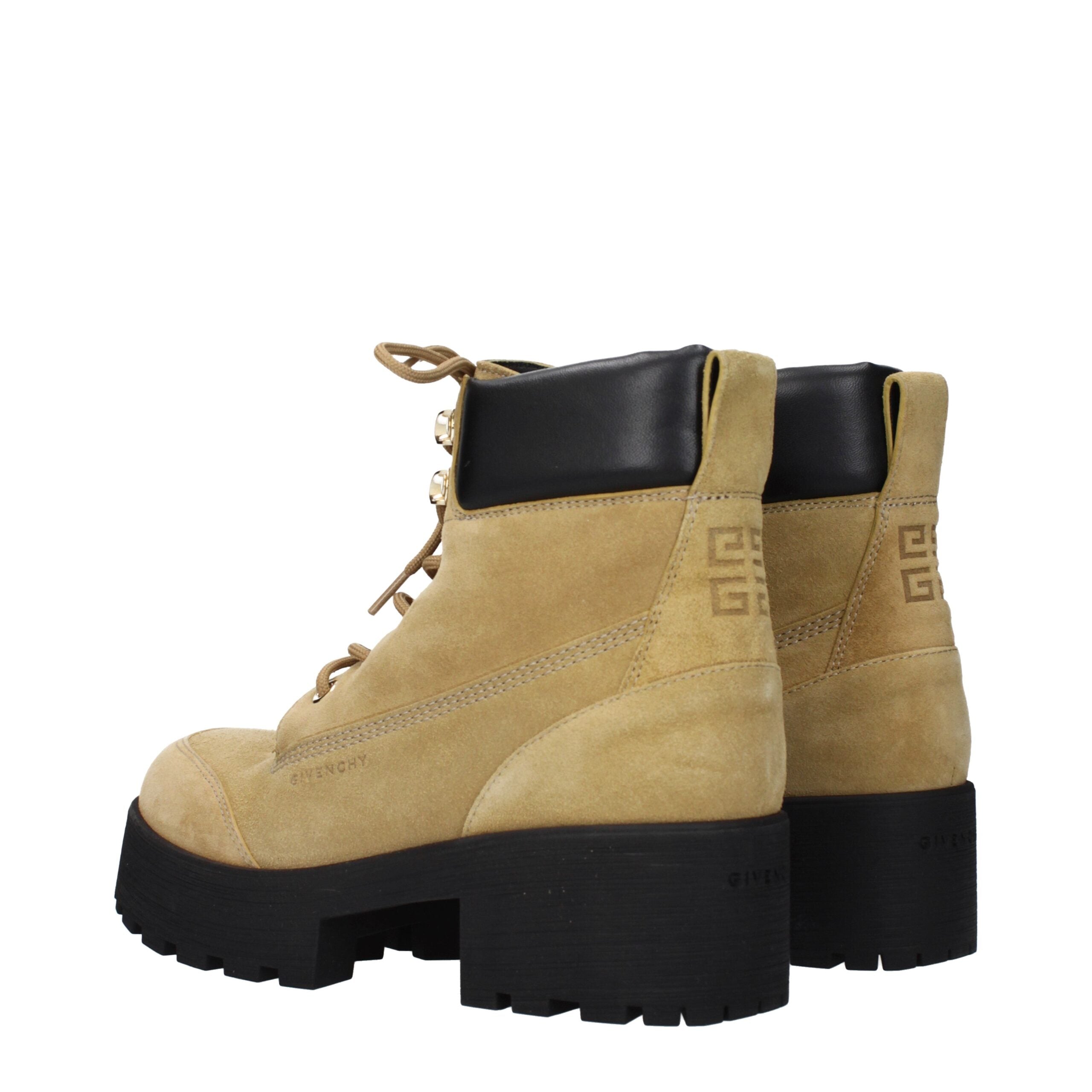 Braune Lederstiefeletten
