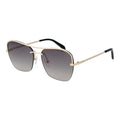 Goldfarbene Sonnenbrille aus Metall 1063242