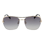 Goldfarbene Sonnenbrille aus Metall 1063242